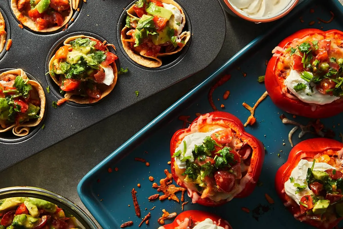 Chicken Taco Cups
