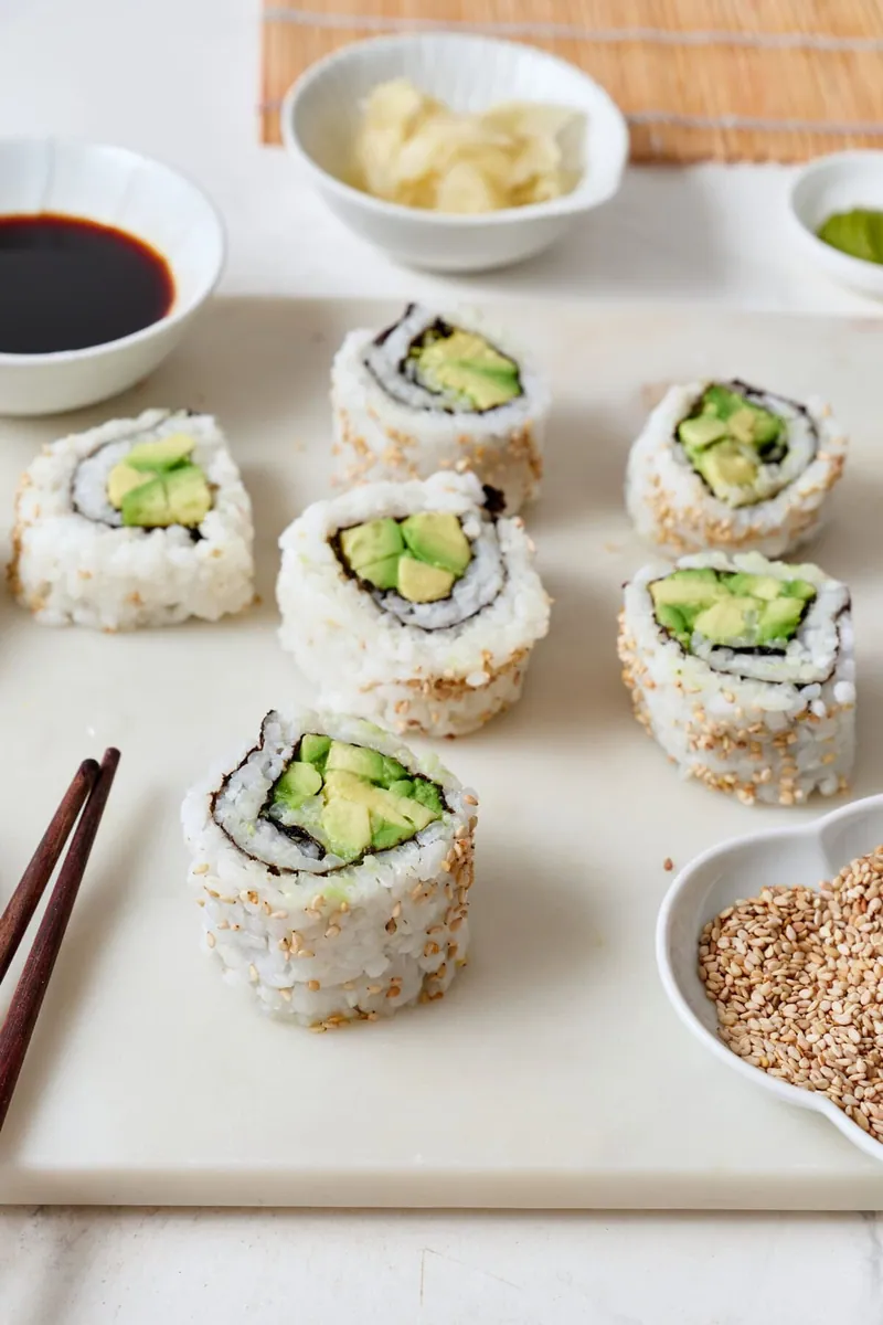 Avocado Sushi Rolls