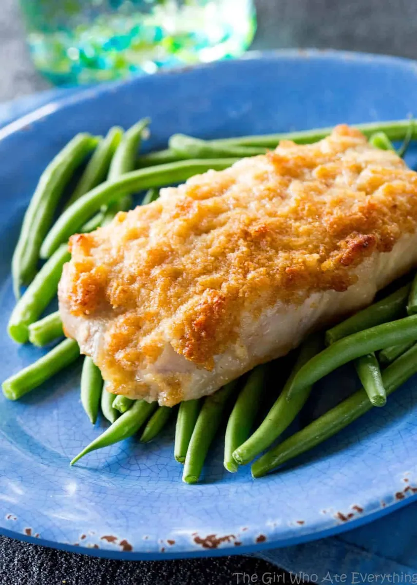 Horseradish Crusted Pork Chops