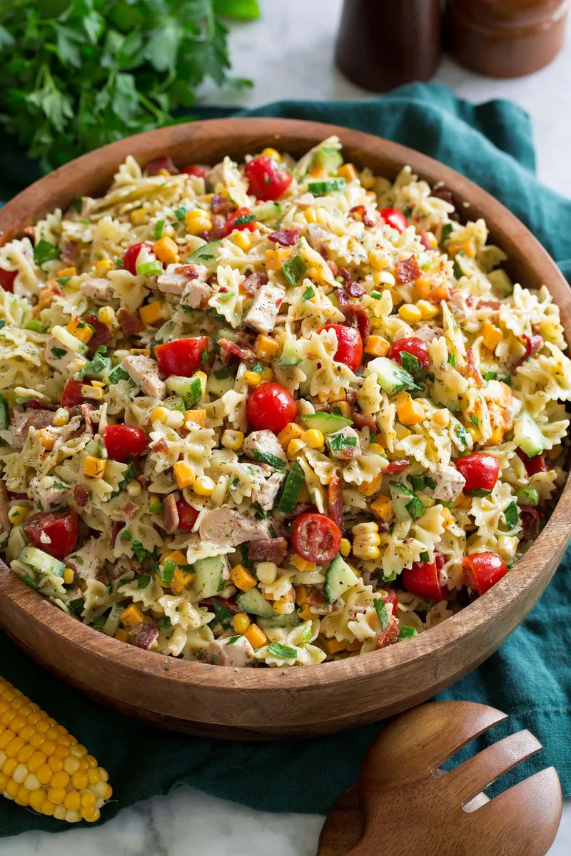 Chicken Bacon Pasta Salad
