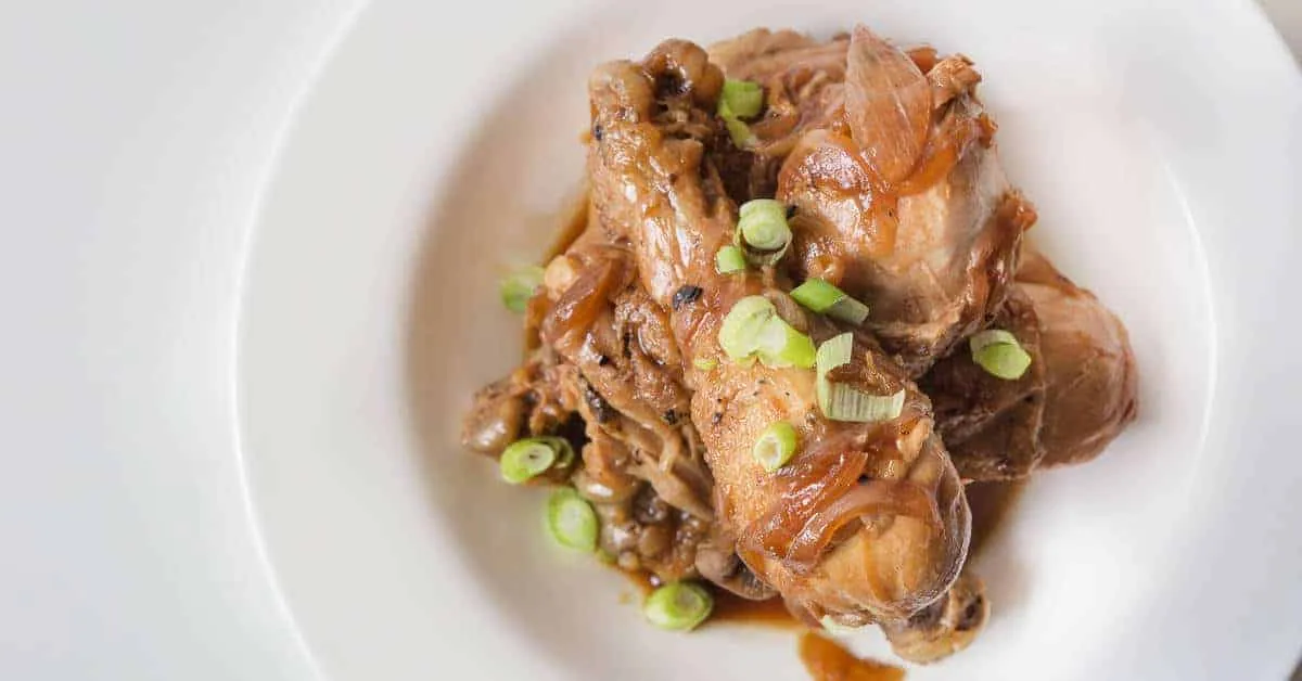 Pressure Cooker Chicken Adobo