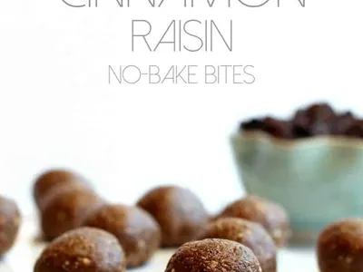 Cinnamon Raisin Energy Bites