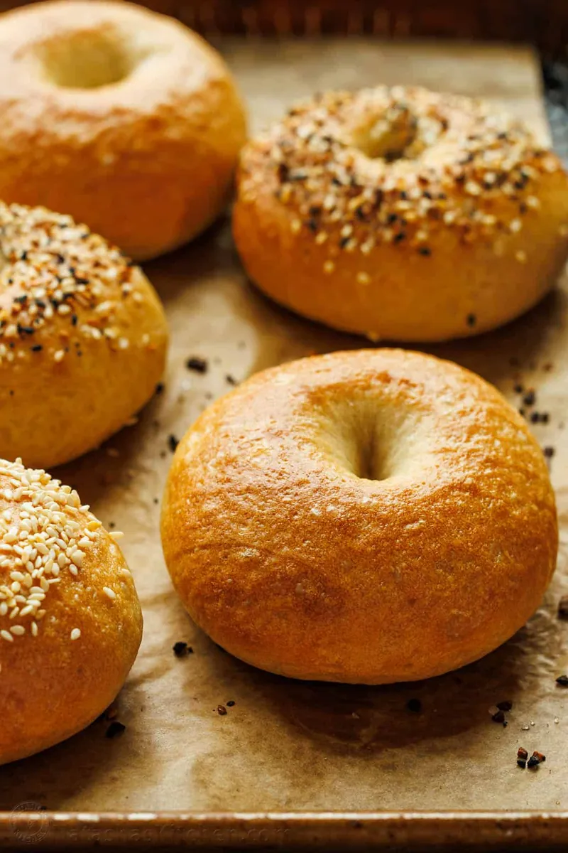 Sourdough Bagels