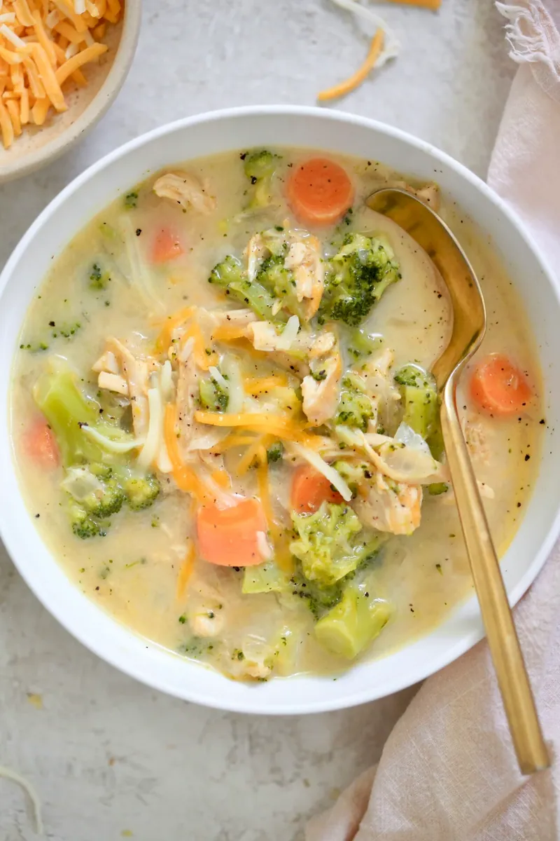 Chicken Broccoli Cheddar Soup