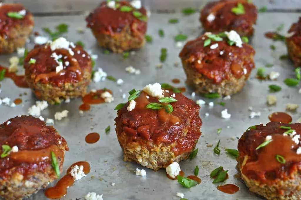 Mini Mexican Meatloaves