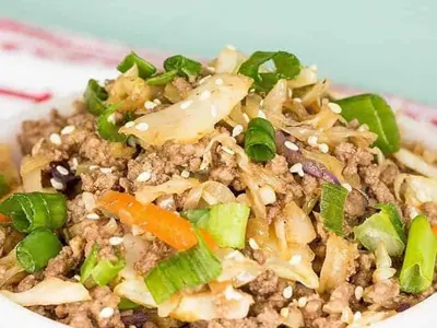 Beef Cabbage Skillet