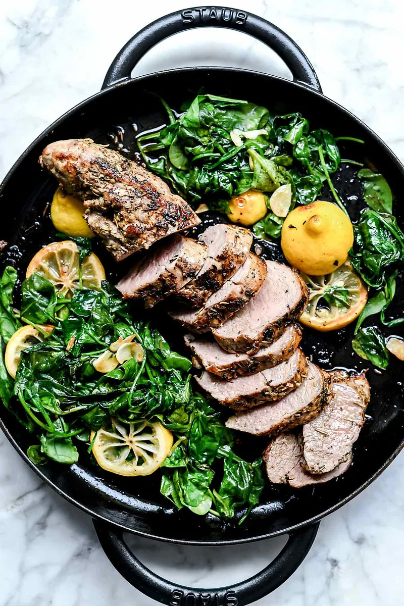 Garlic Herb Pork Tenderloin