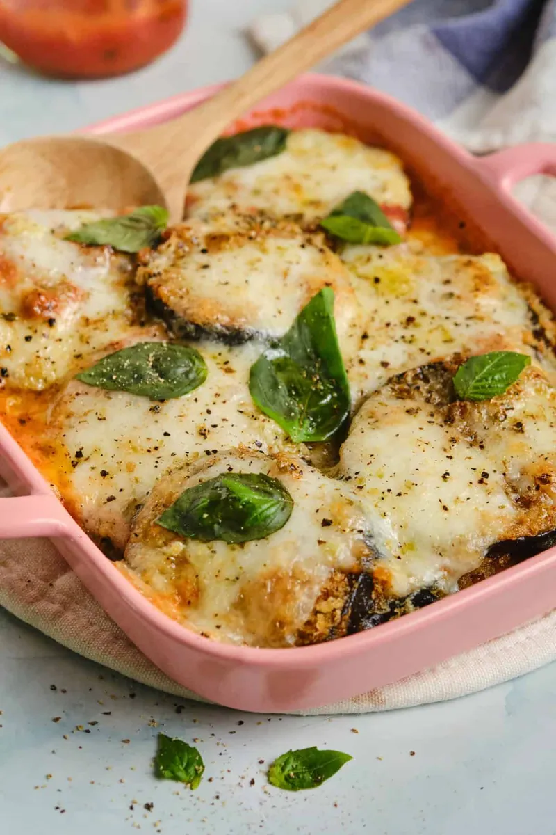 Baked Eggplant Parmesan