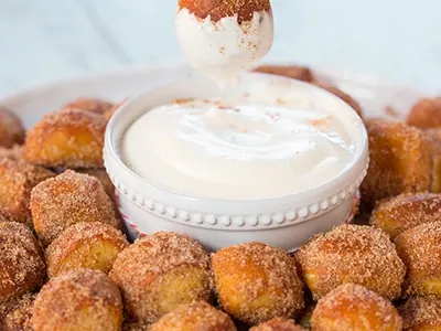Cinnamon Sugar Pretzel Bites
