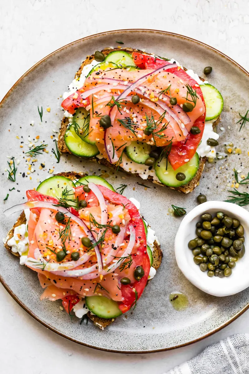 Smoked Salmon Toast