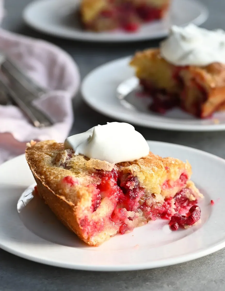 Nantucket Cranberry Pie