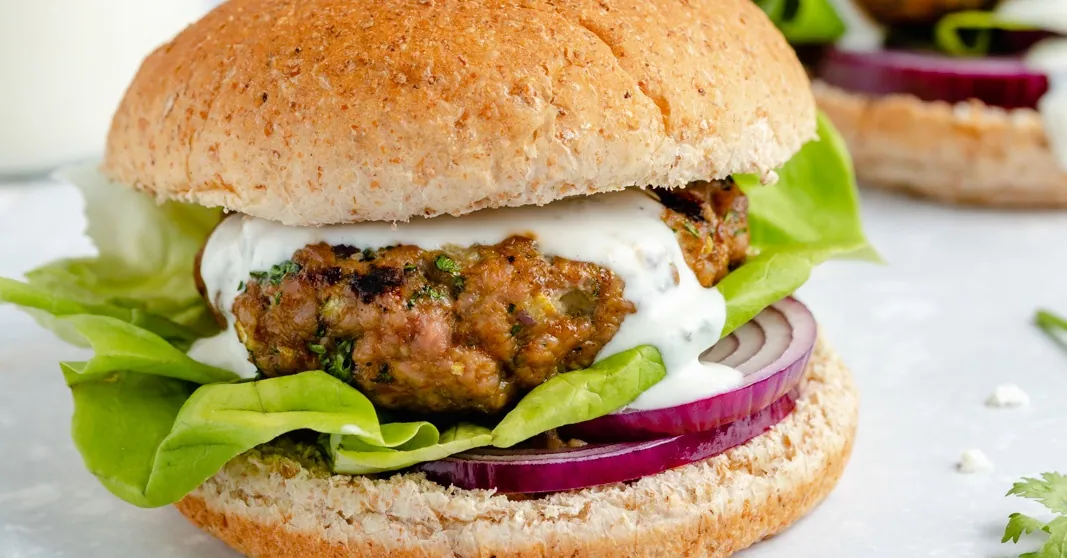 Moroccan Turkey Burgers