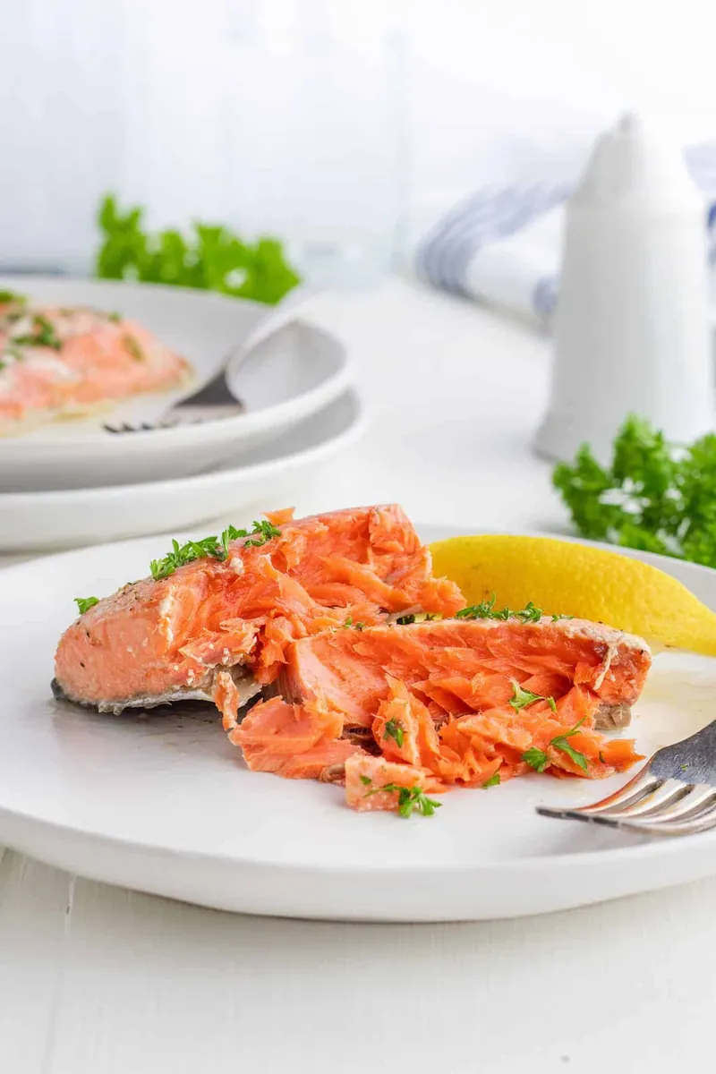 Poached Salmon
