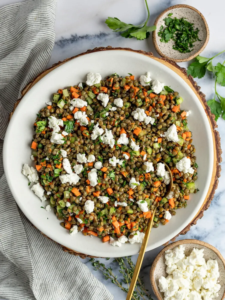 French Lentil Salad