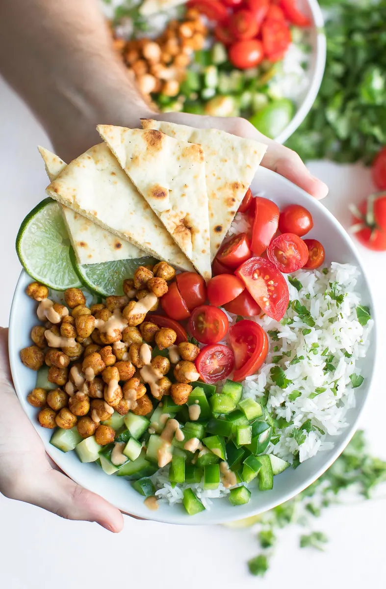 Chickpea Shawarma Bowls