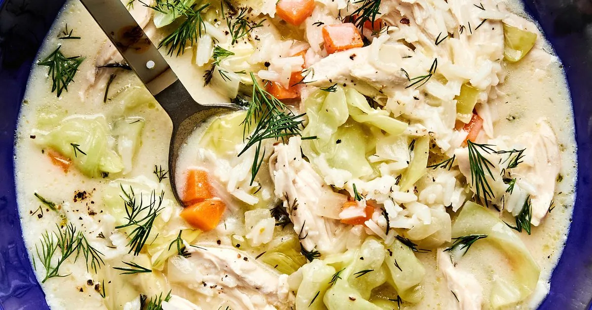 Creamy Chicken Rice Soup