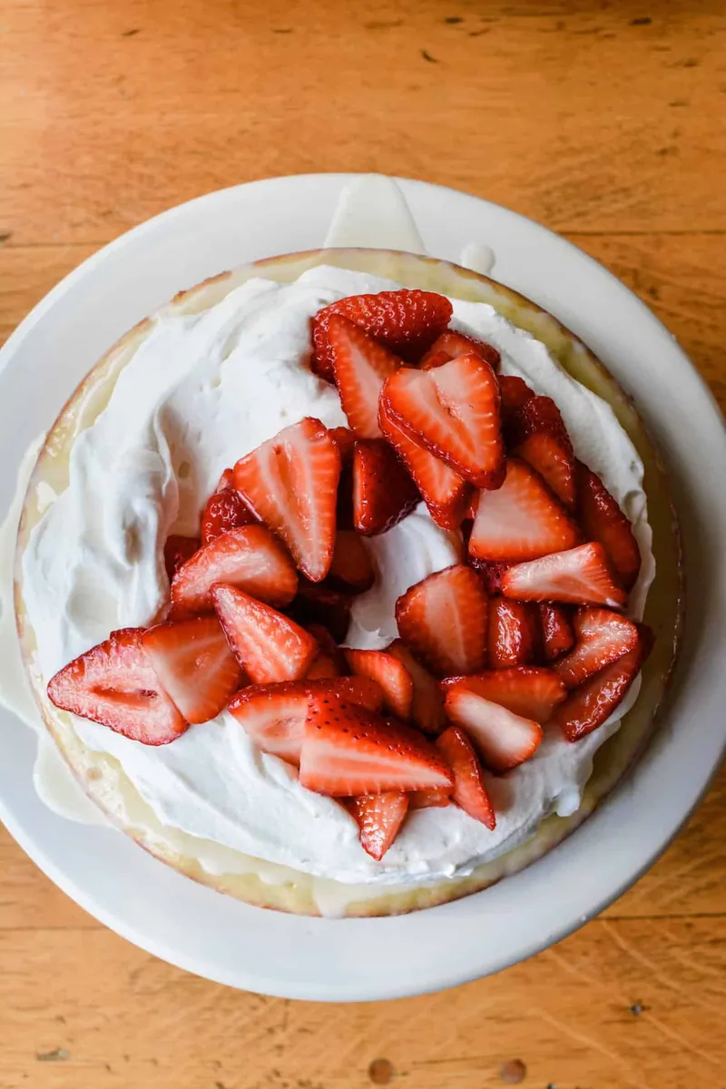 Lemon Tres Leches Shortcake
