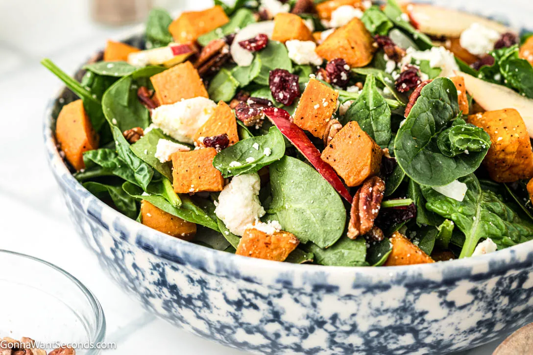Sweet Potato Salad with swiss