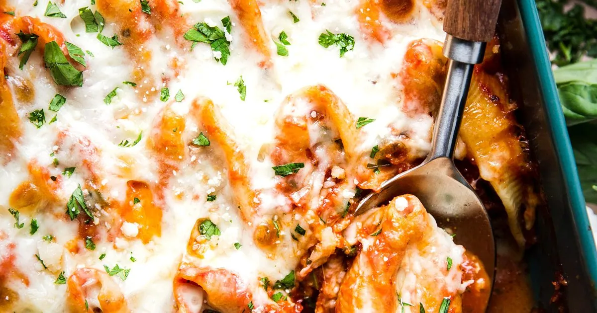 Chicken Stuffed Shells