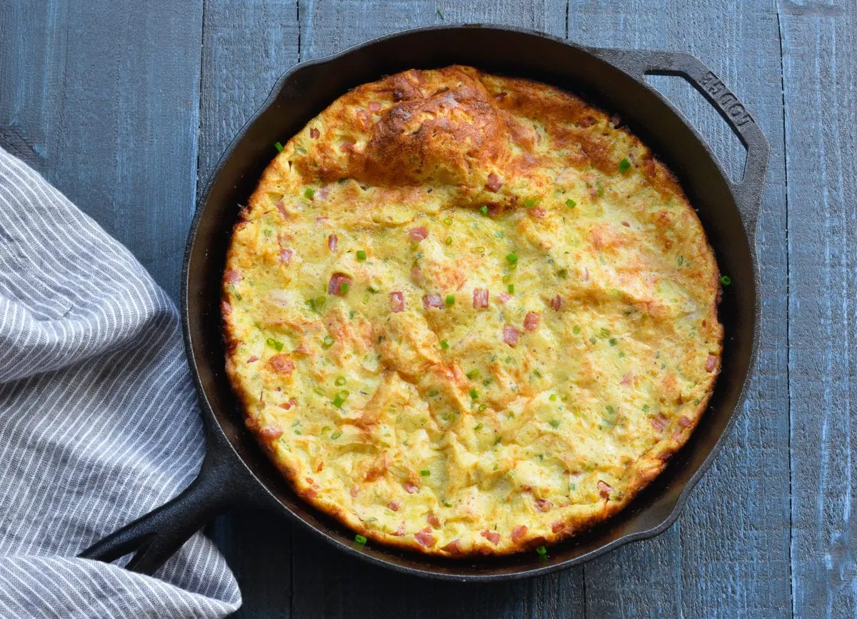 Savory Ham Dutch Baby
