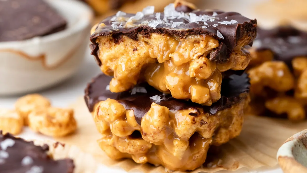 Peanut Butter Cereal Bars