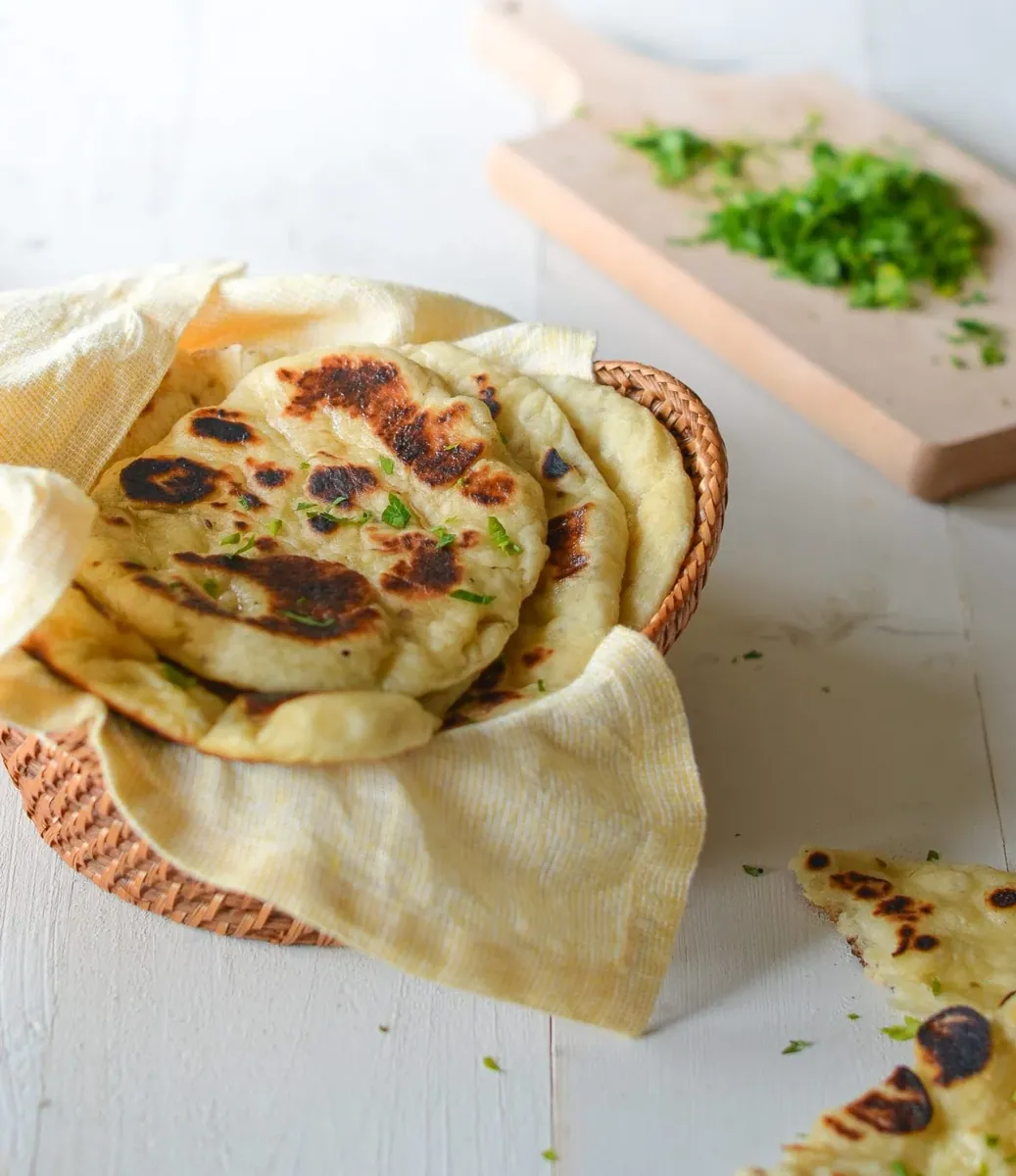 Homemade Naan