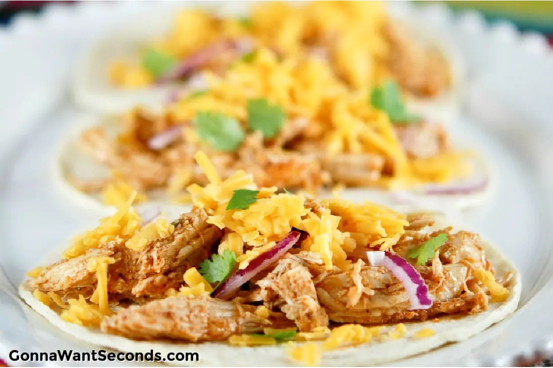Slow Cooker Chicken Tacos