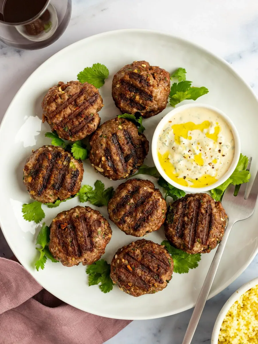 Grilled Moroccan Meatballs