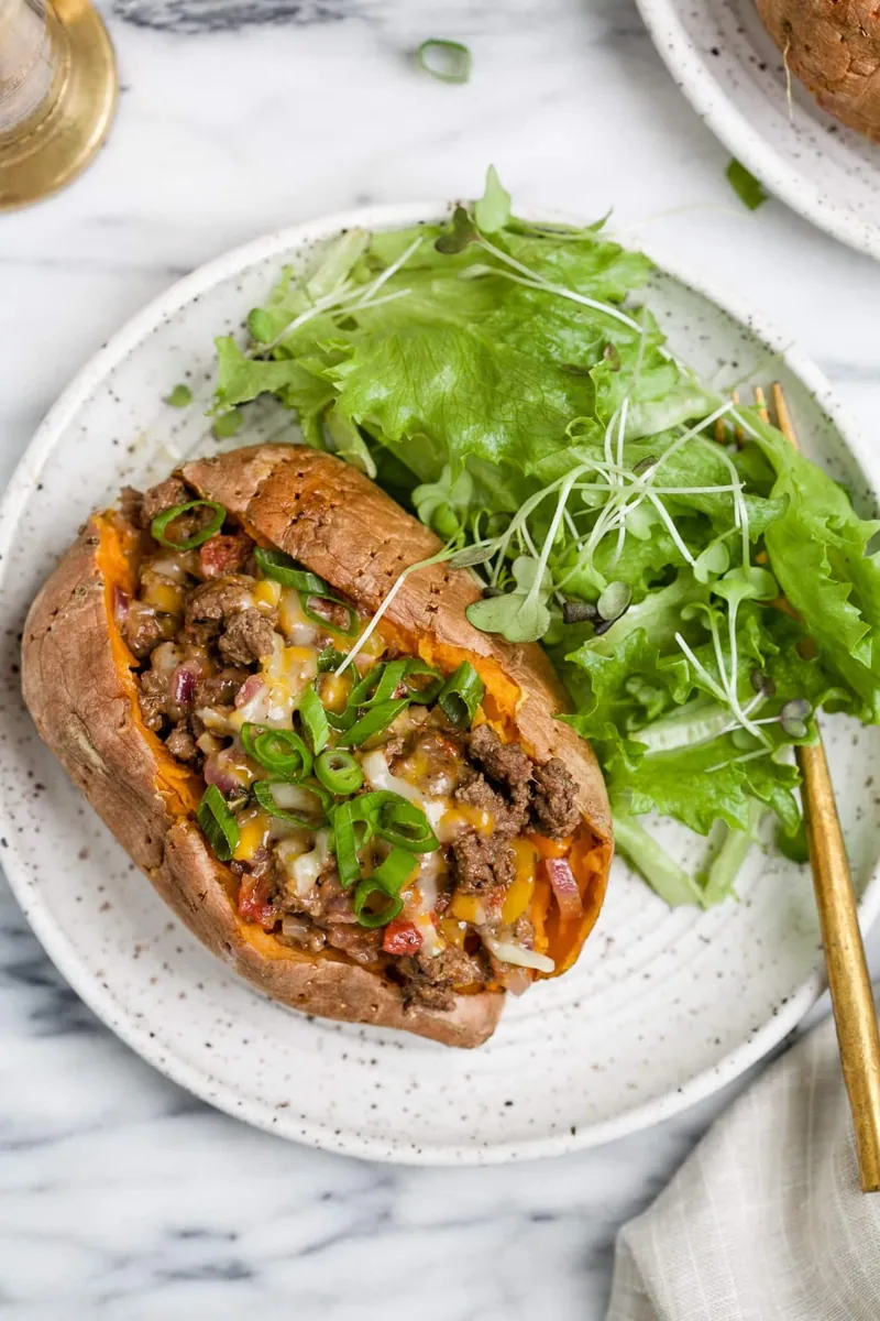 Stuffed Sweet Potatoes