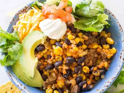 Beef Burrito Bowls