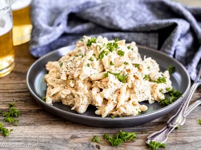 Garlic Parmesan Chicken Pasta