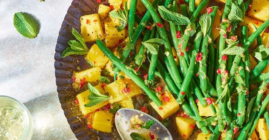 Mango Green Bean Salad