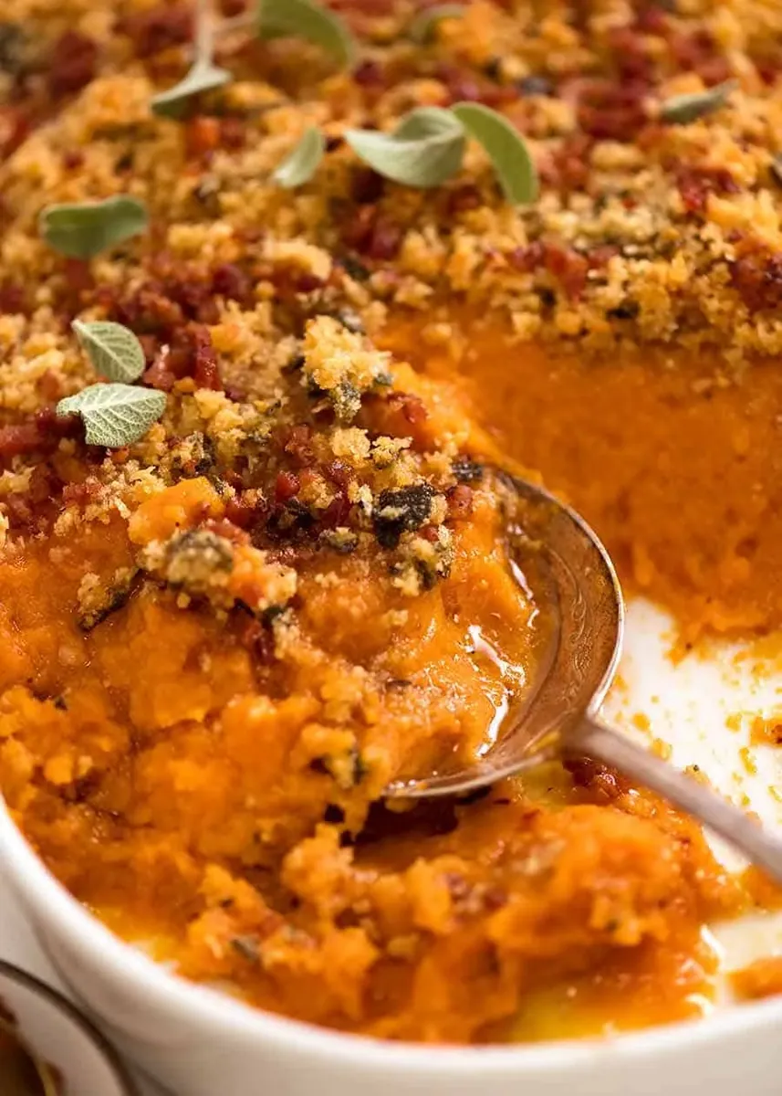 Savoury Sweet Potato Casserole