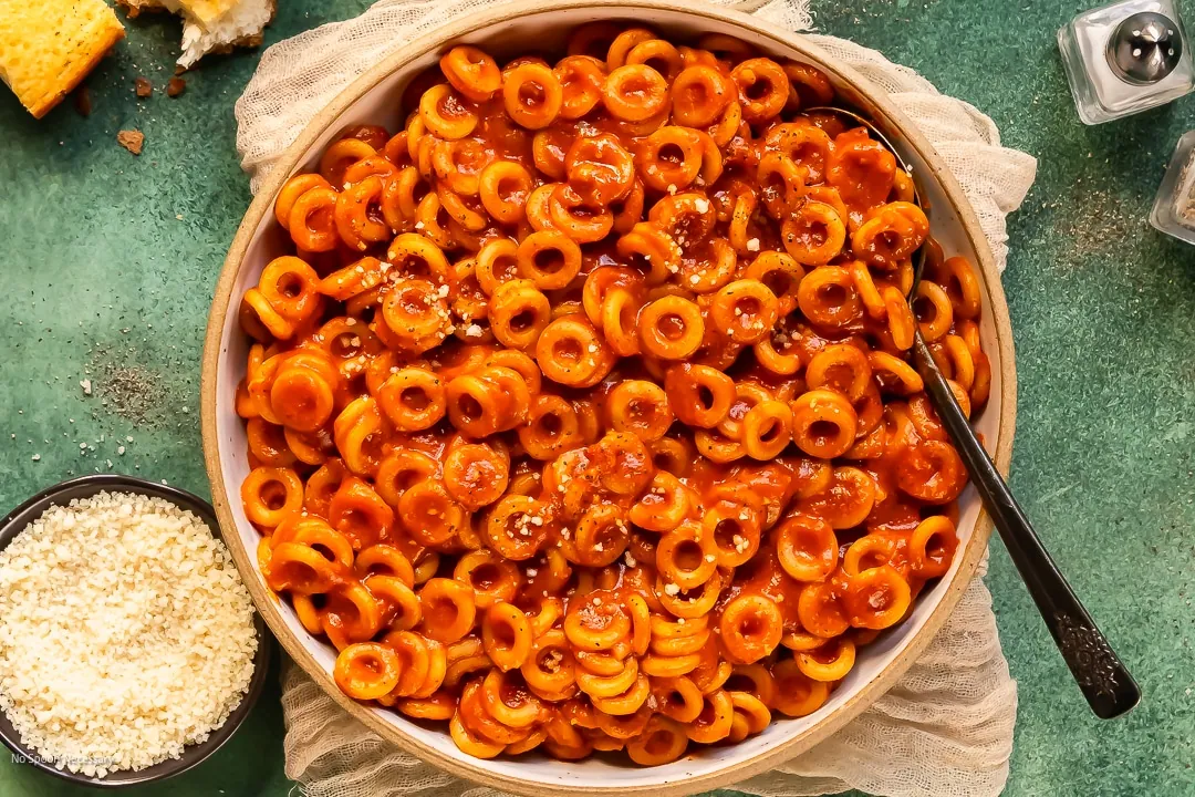 Homemade Spaghettios